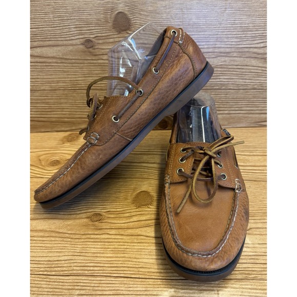 Polo Ralph Lauren Bienne Boat Shoes Mens 11 D Loafers Preppy Old Money
